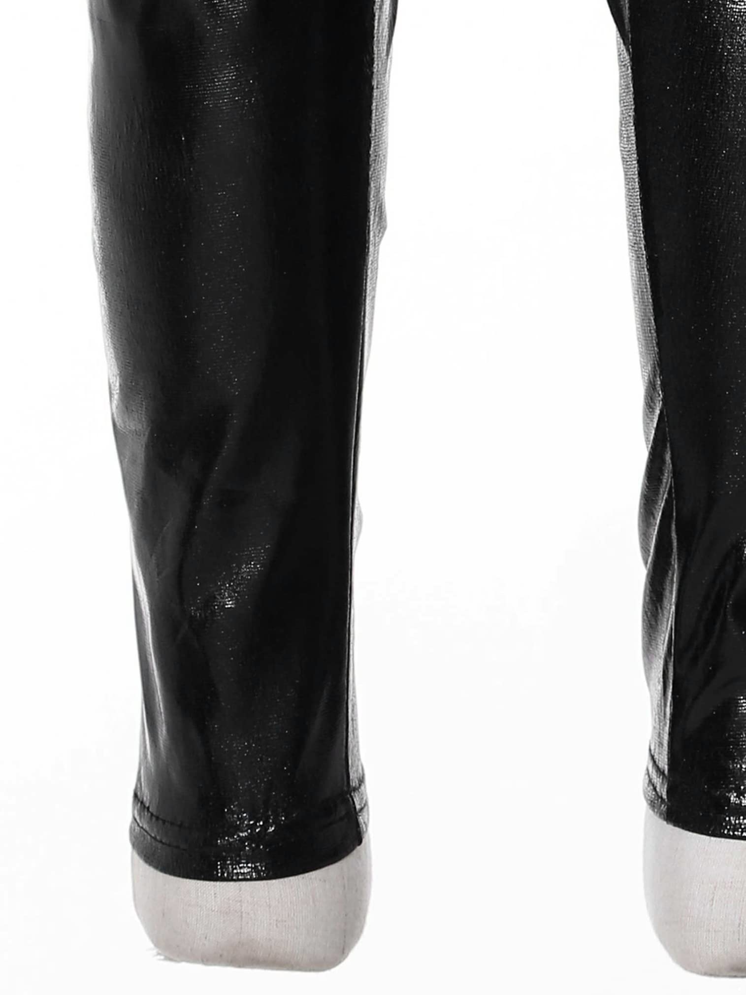 Shiny Metallic Dance Harem Pants for Girls & Boys - Stretchy Jazz Hip Hop Ballet Leggings - Perfect for Latin, Ballet, Jazz Dance & Yoga Workouts
