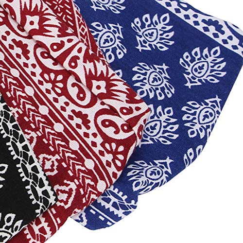 **Women's Workout Headbands - 4 Pack Comfortable Non-Slip Hair Bands for Fitness, Yoga & Running | Professional Nail Salon Accessories for Manicurists & Home Use**