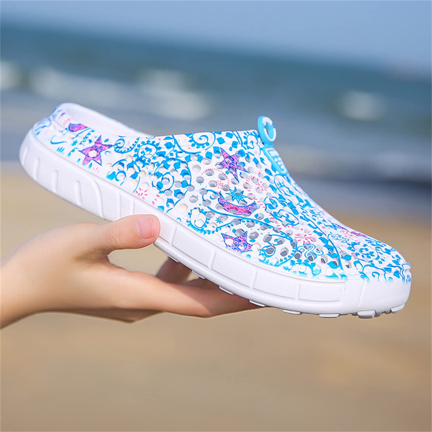**Breathable Women's Garden Clogs - Comfortable Bath & Beach Water Shoes for Walking, Travel & Home Use**    (Note: This optimized title removes redundancy, improves keyword flow, and adds usage scenarios like 