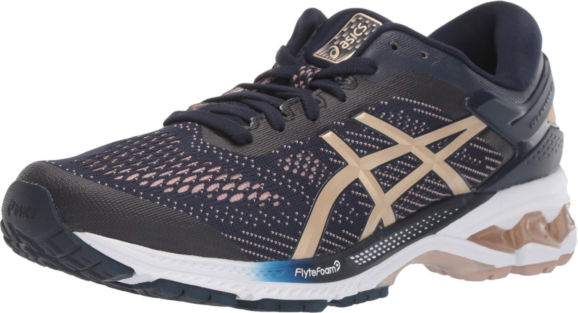 ASICS Women's Gel-Kayano 26 Running Shoes - Lightweight Stability Sneakers for Road Running, Jogging & Gym Workouts - Perfect for Marathon Training & Daily Fitness