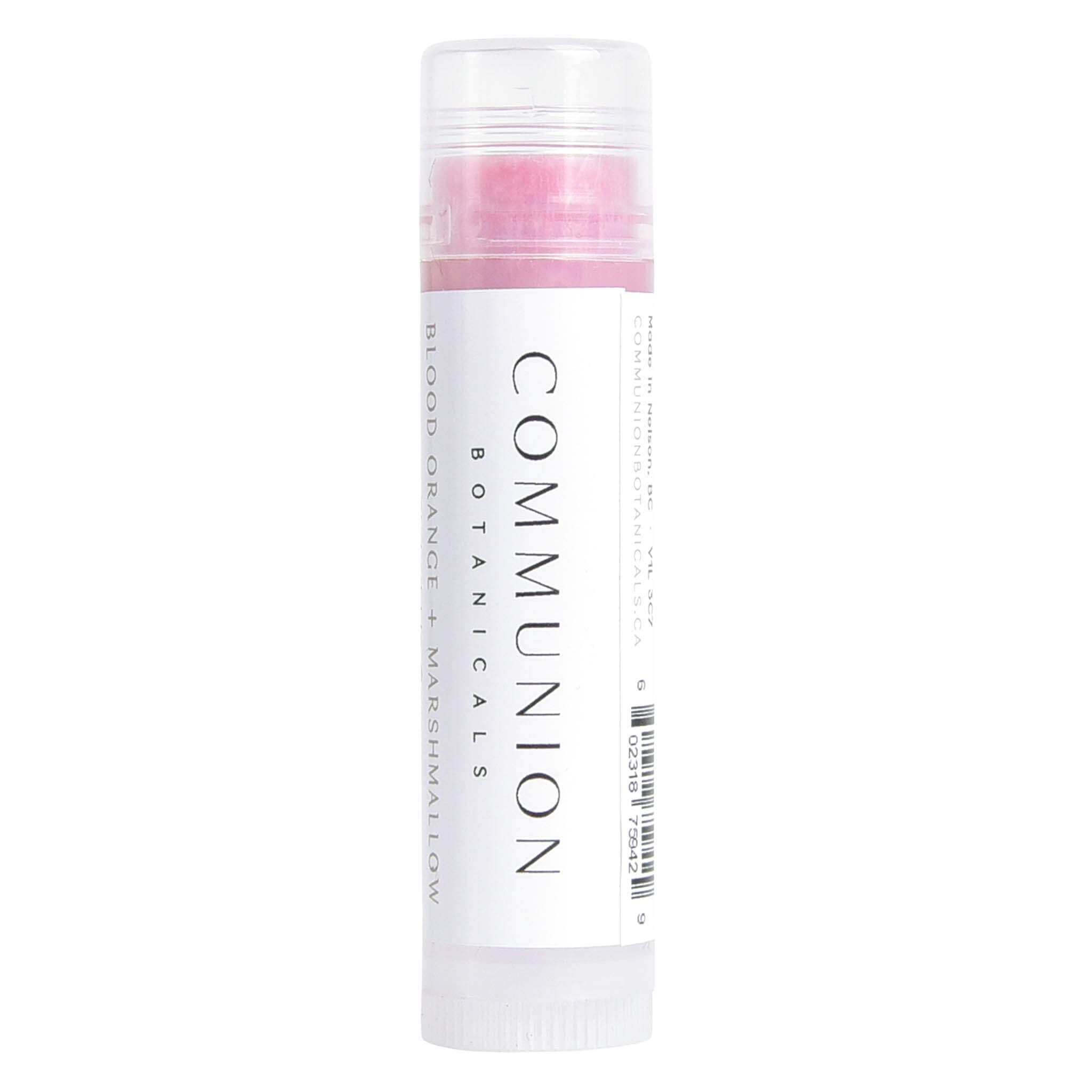 Blood Orange & Marshmallow Lip Balm - Hydrating & Nourishing Lip Care for Dry, Chapped Lips | Perfect for Winter, Travel & Daily Moisturizing