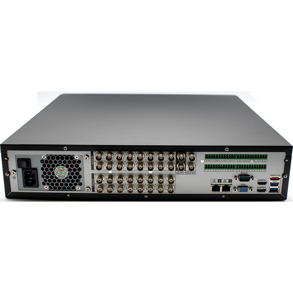 Dahua X88A3S8 4K 16+48CH 2U Penta-brid Security NVR with AI Analytics & 8TB HDD - Professional Surveillance System for Home, Business & Commercial Use