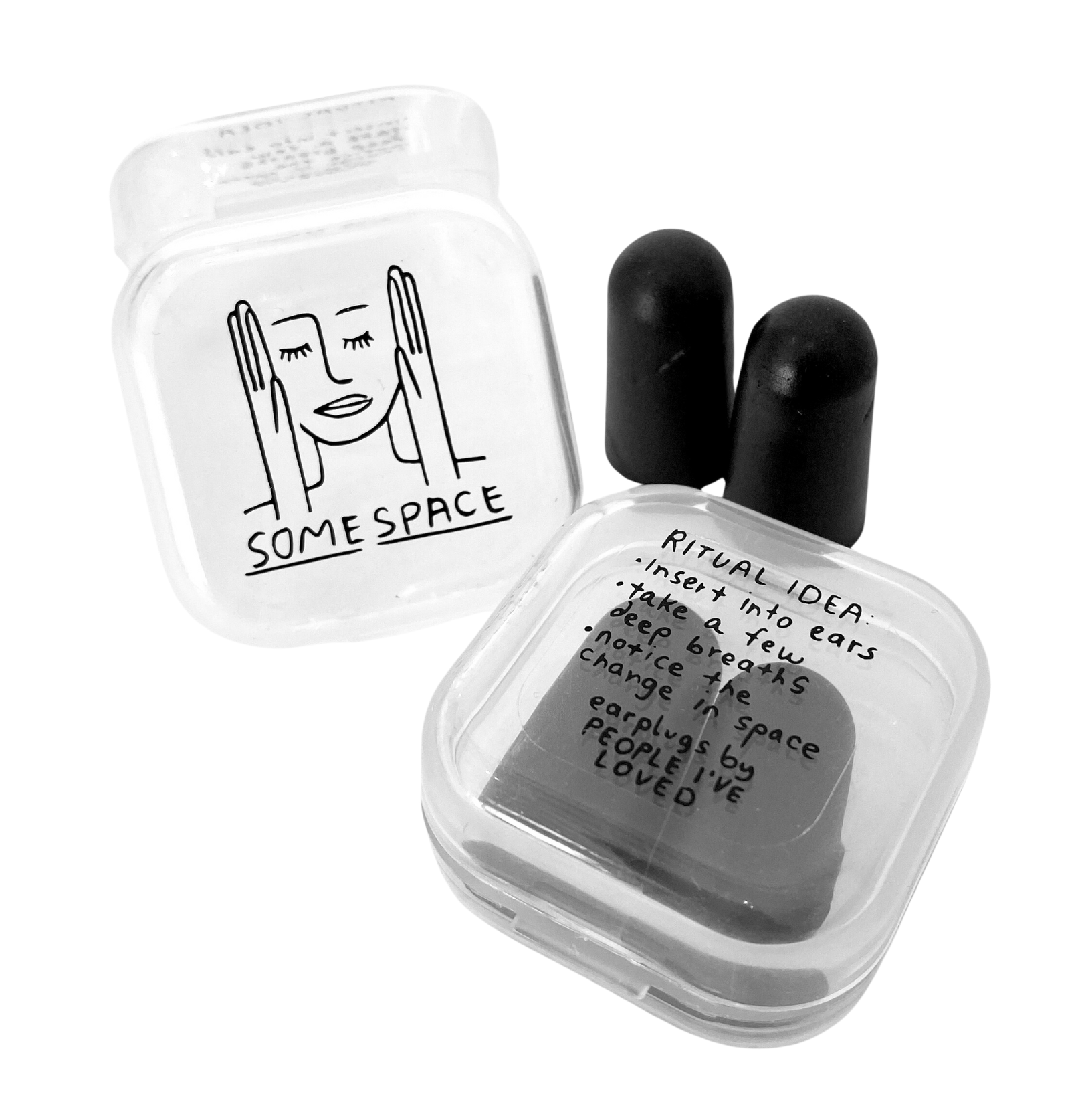 Some Space Ear Plugs - Noise Cancelling Sleep Earplugs for Adults, Soft & Comfortable for Sleeping, Travel & Work - Perfect for Office, Airplane & Night Use