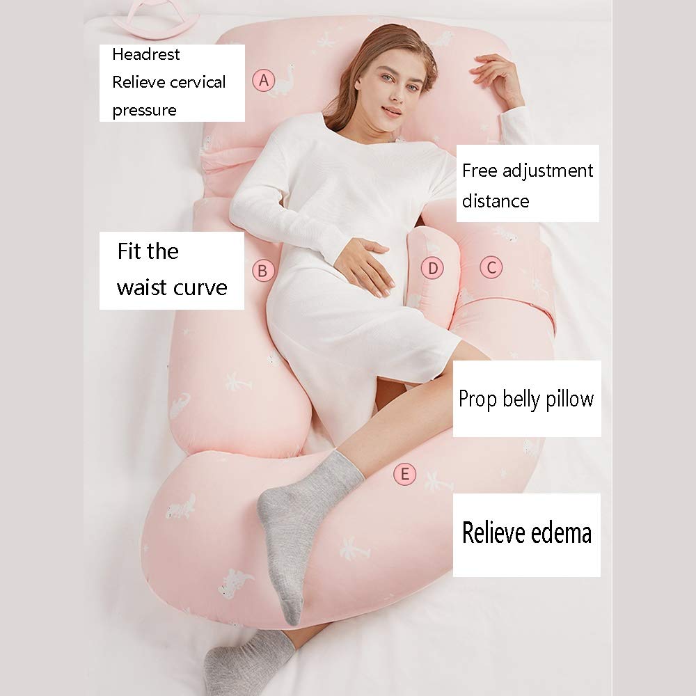 **U-Shaped Pregnancy Body Pillow for Maternity Support – Full Body Pillow with Detachable Extension for Back, Hips, Legs & Belly Comfort – Ideal for Pregnant Women & Side Sleepers**    *(Use Cases: Perfect for pregnancy comfort, postpartum recovery, side sleeping support, and relieving back & hip pain.)*