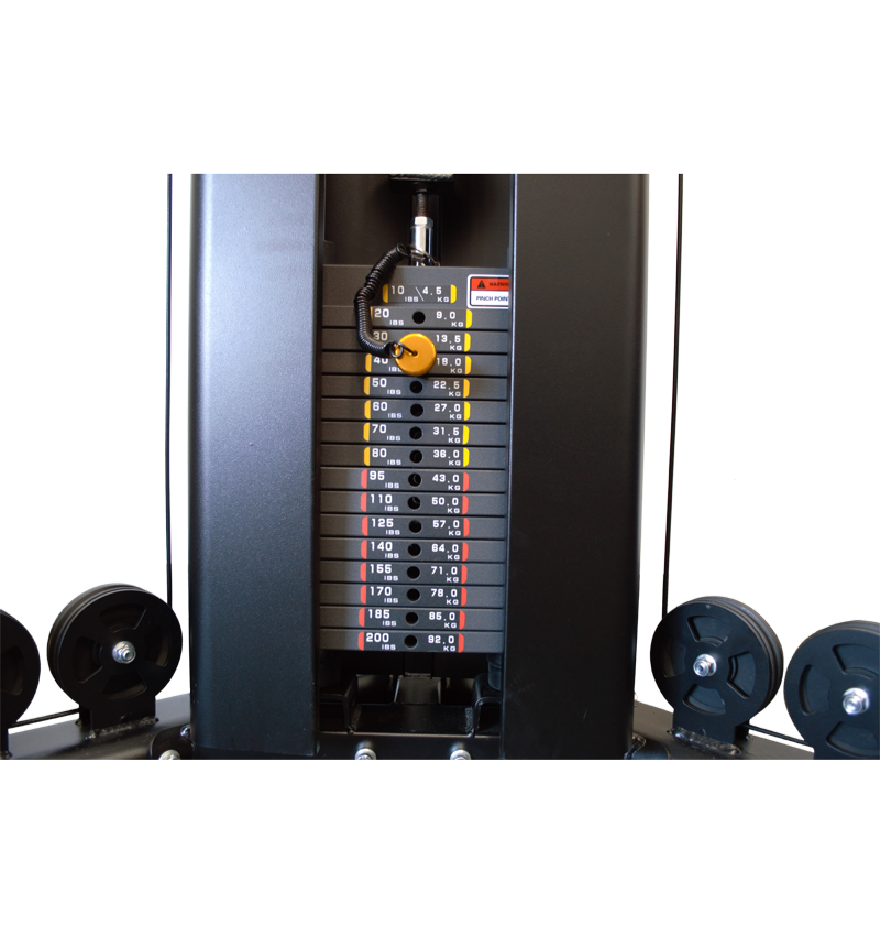 Single Stack Functional Trainer - Adjustable Home Gym Equipment for Strength Training & Full-Body Workouts | Perfect for Small Spaces & Home Fitness
