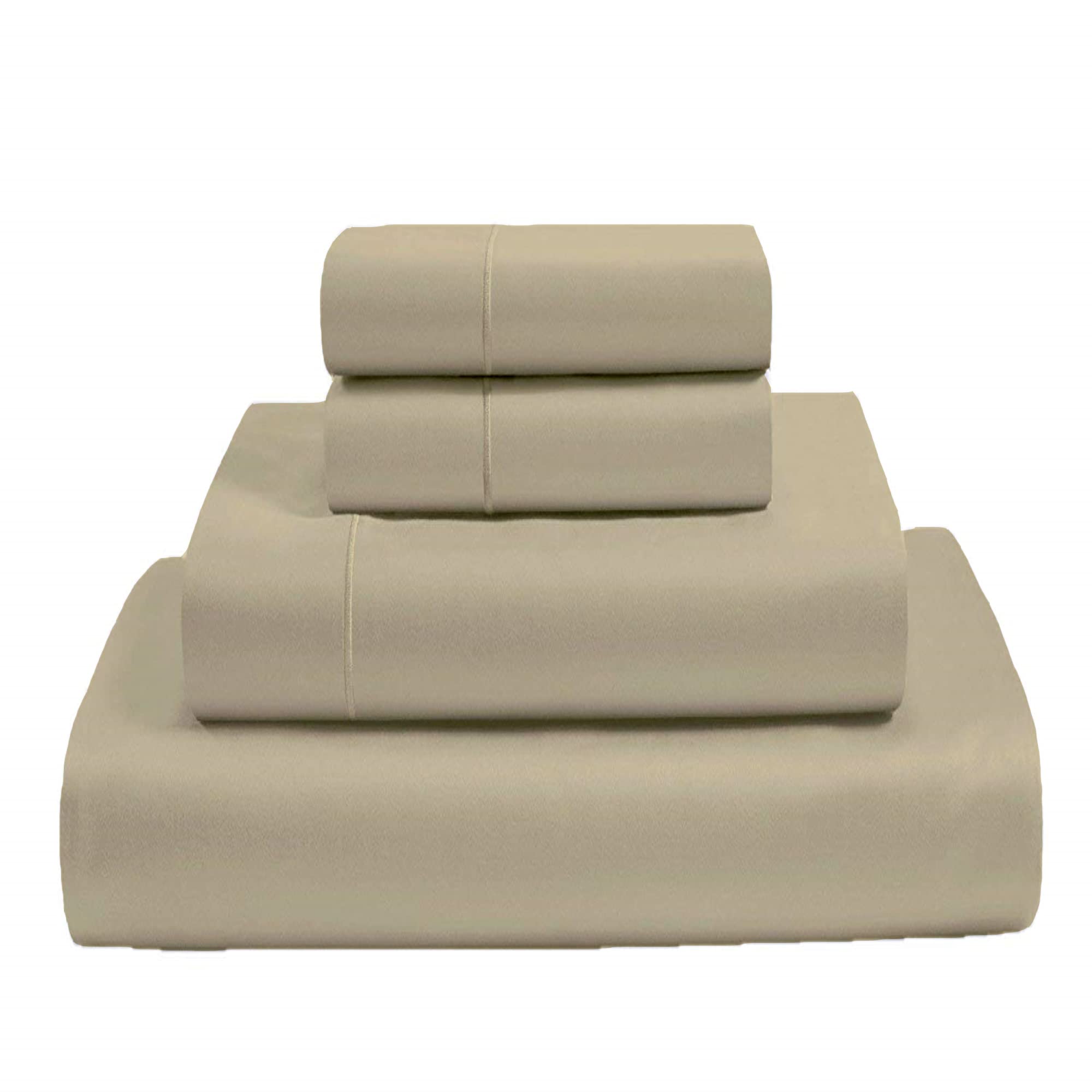 Premium 100% Giza Egyptian Cotton Sheets Set - King Size Luxury Bedding for 18