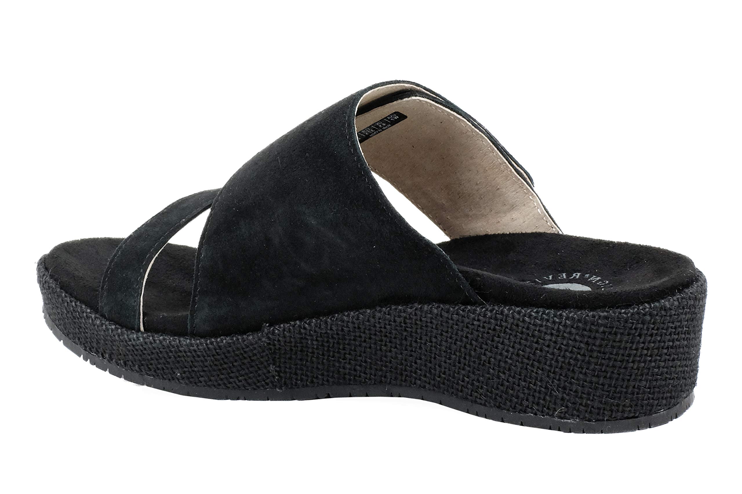 REVITALIGN Women's Comfortable Wedge Sandals with Arch Support - Stylish Summer Casual Shoes for Walking, Travel & Beach Outfits