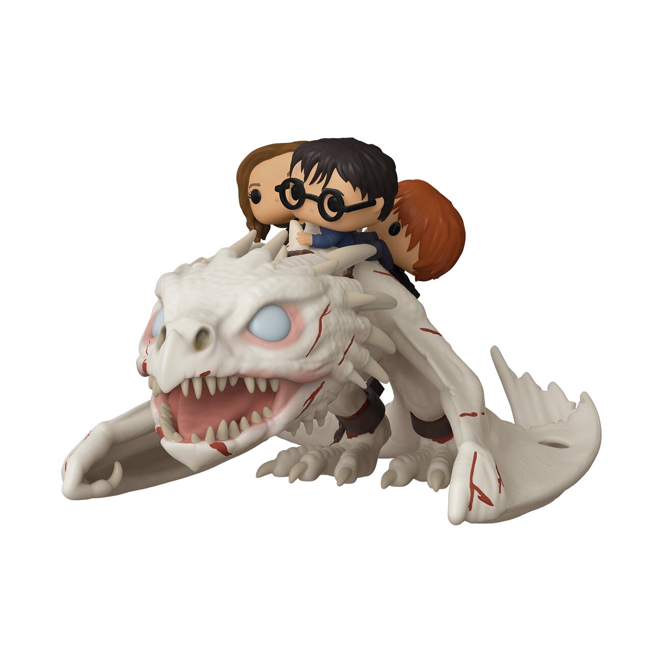 Funko Pop! Harry Potter - Harry, Hermione & Ron Riding Gringotts Dragon Collectible Figure - Perfect for Harry Potter Fans & Collectors - Great for Display, Gifts & Home Decor