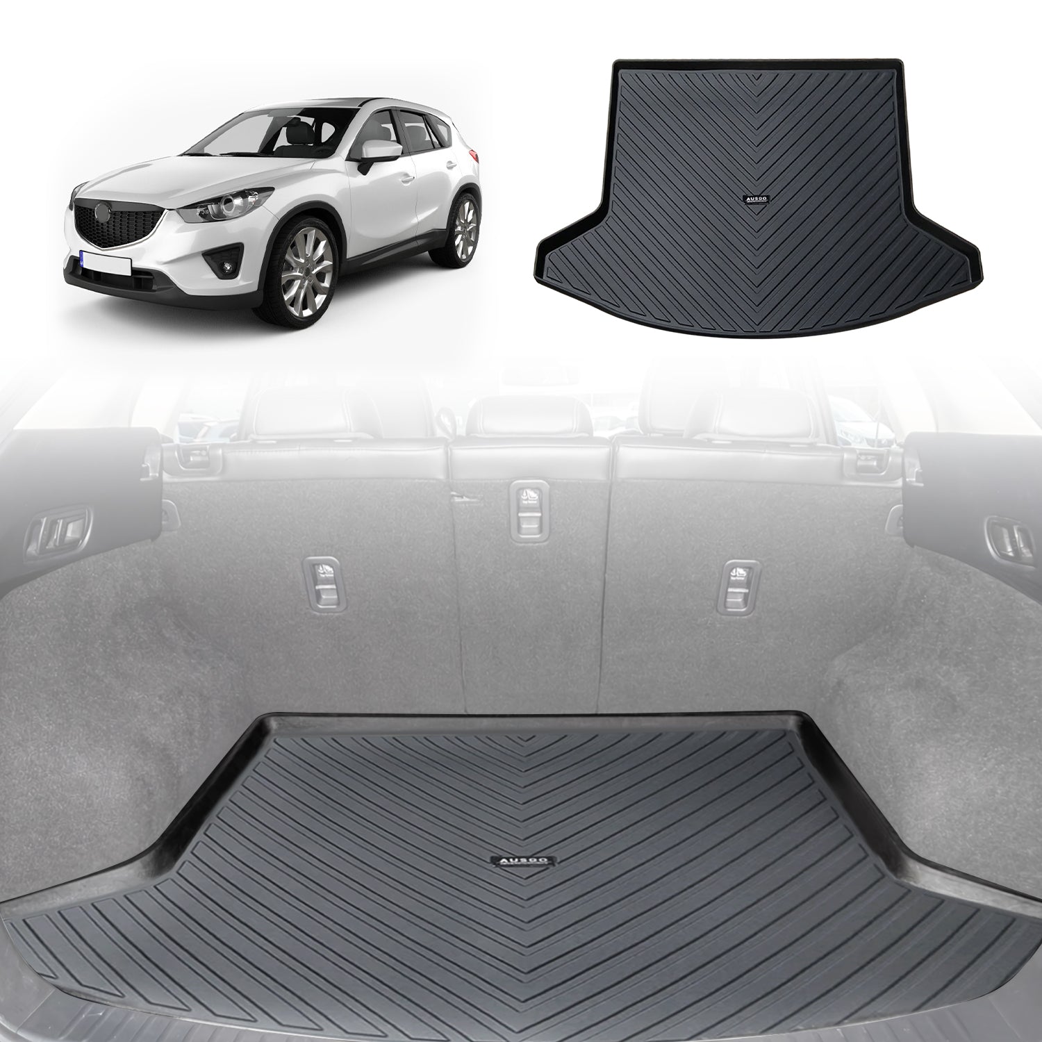 Waterproof Boot Liner for Mazda CX-5 (2012-2023) | Custom Fit Cargo Mat | All-Weather Protection for SUVs | Perfect for Road Trips, Camping & Pet Transport