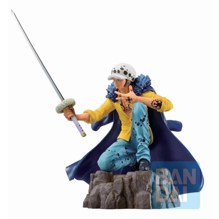 Bandai Ichibansho One Piece Wano Country Third Act Trafalgar Law Anime Collectible Figure Statue - Perfect for Anime Fans, Display & Gift for Collectors