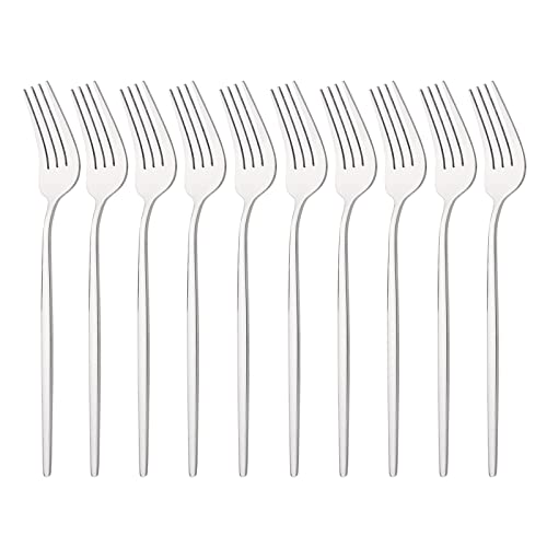 Silver - 10 Pcs Dinner Fork
