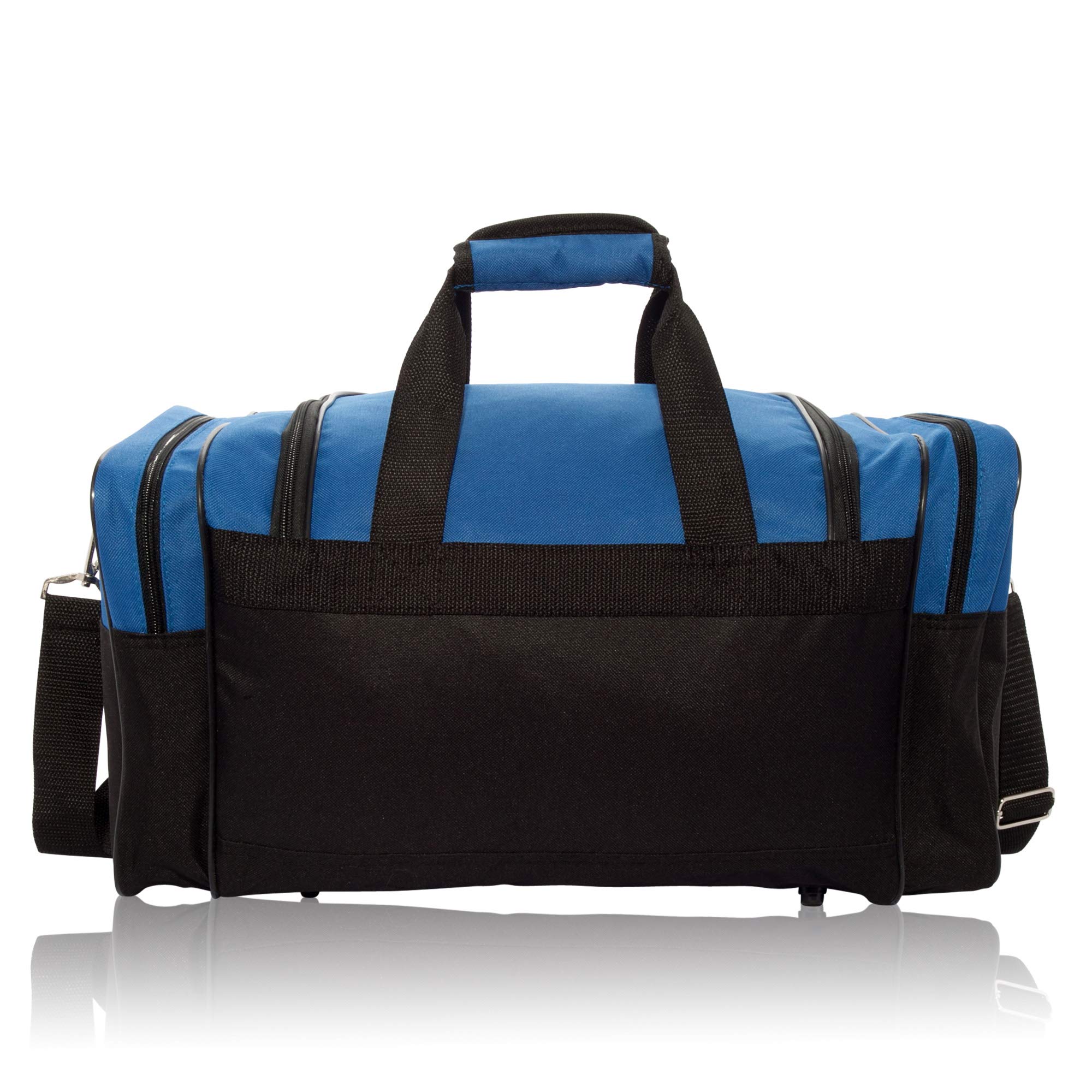 DALIX 17 Inch Blank Duffle Bag - Large Durable Gym Bag for Travel, Sports & Workout - Perfect for Gym, Travel & Sports Equipment Storage