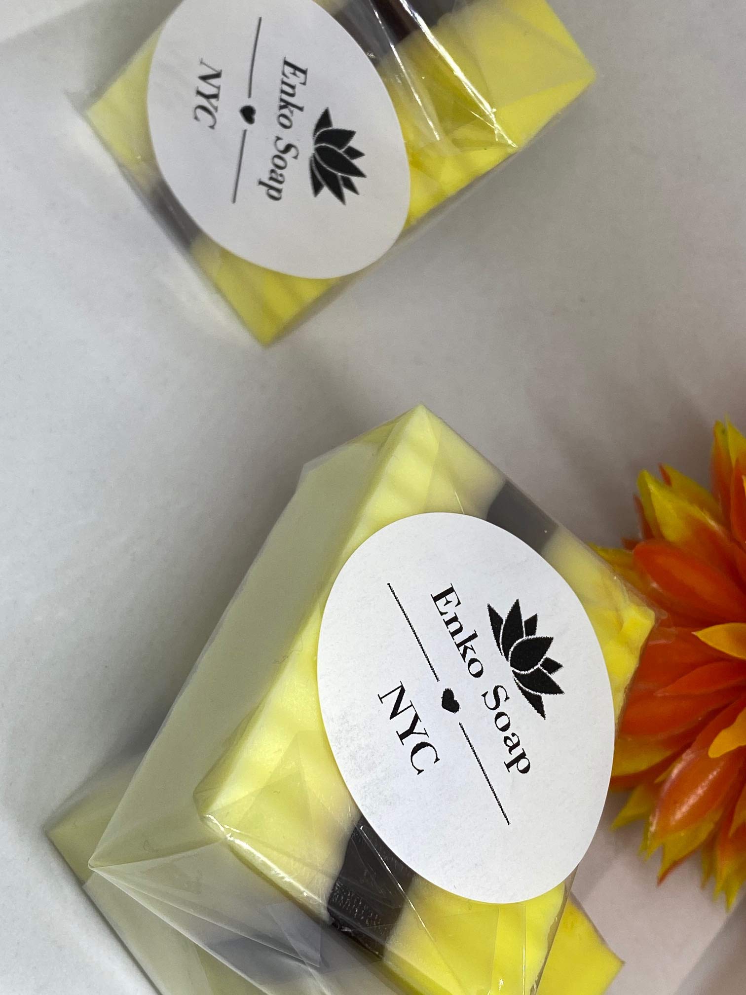 Natural Sunflower Soap Bars for Face & Body - Handmade Organic Skincare with Sunflower Oil - Perfect for Dry Skin, Sensitive Skin & Daily Cleansing