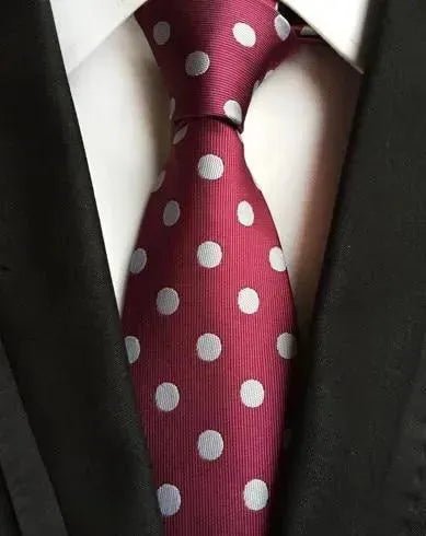 Premium Silk Necktie for Men - Classic Striped & Plaid Patterns - Perfect for Business Meetings, Weddings & Formal Occasions