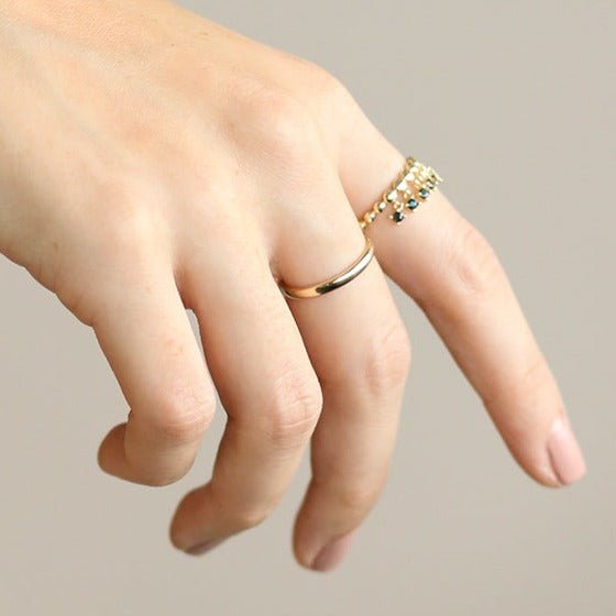 Classic Slim 14k Yellow Gold Band Ring for Men & Women - Perfect for Weddings, Anniversaries, and Everyday Elegance