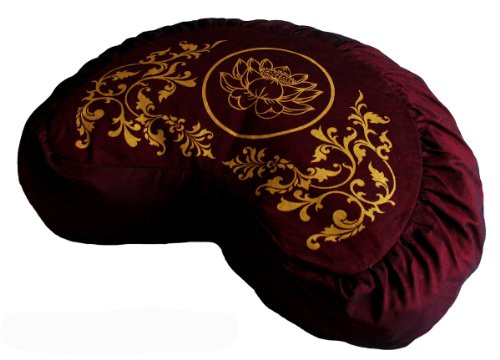 Crescent Burgundy Lotus