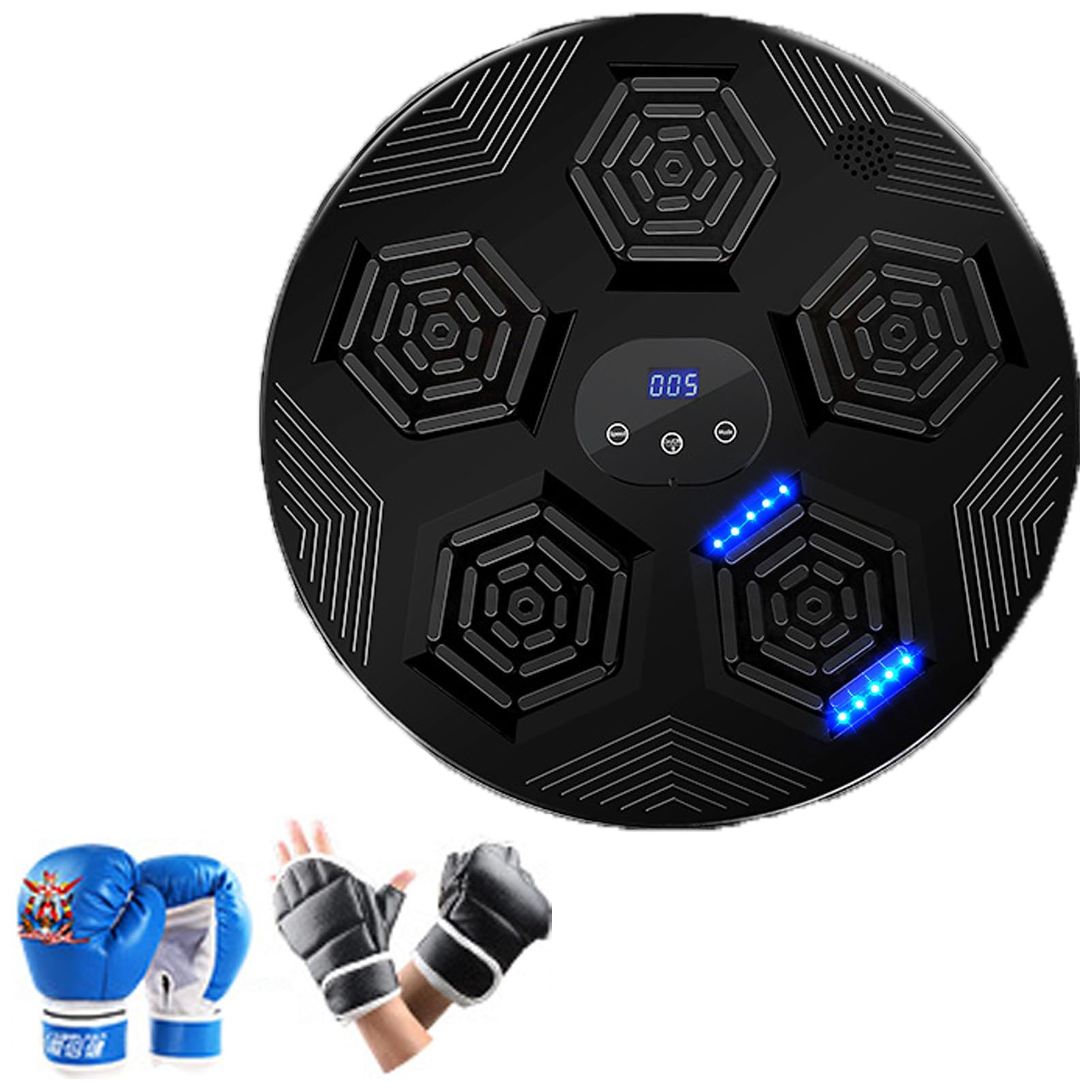 Wall Mounted Bluetooth Interactive Boxing Game - Smart Punching Target with Stand | Elite Boxing & Kids Fitness Equipment for Home Gym & Family Fun