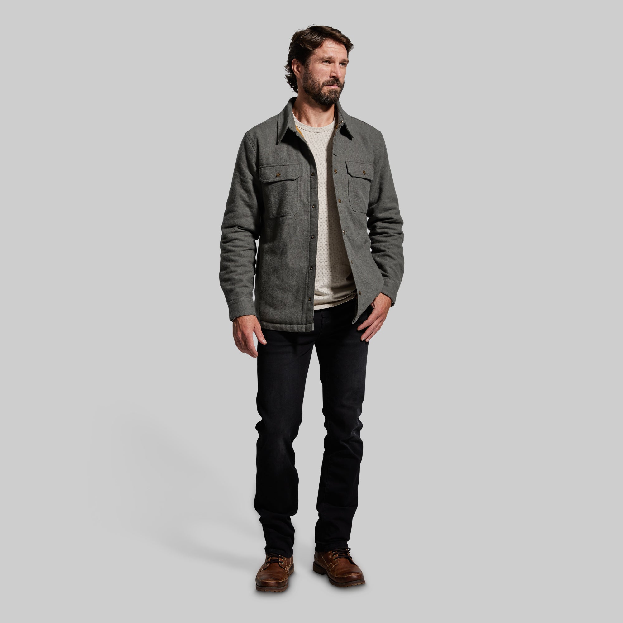 Men's Waterproof Timber Jacket - Gunmetal Color, Lightweight & Windproof Outdoor Coat for Hiking, Camping & Winter Activities