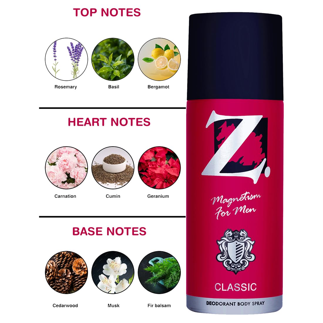 Premium Men's Classic Deodorant - 2 Pack (175ml Each) | Long-Lasting Musk Fragrance Body Spray for Men | All-Day Freshness for Work, Gym & Outdoor Activities