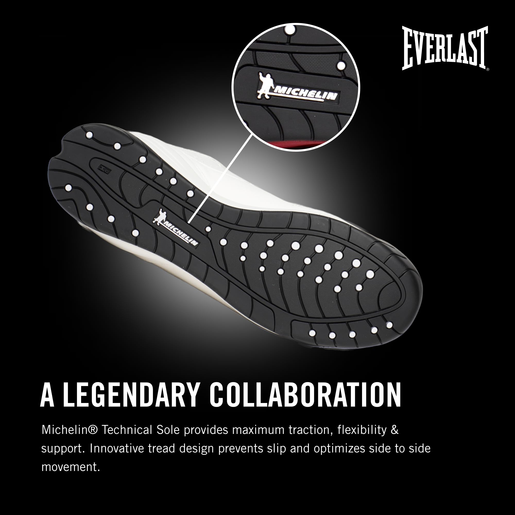Everlast Elite Boxing Shoes for Men & Women - Lightweight, Durable Training Shoes for Boxing, MMA & Fitness | Perfect for Gym, Sparring & Competition