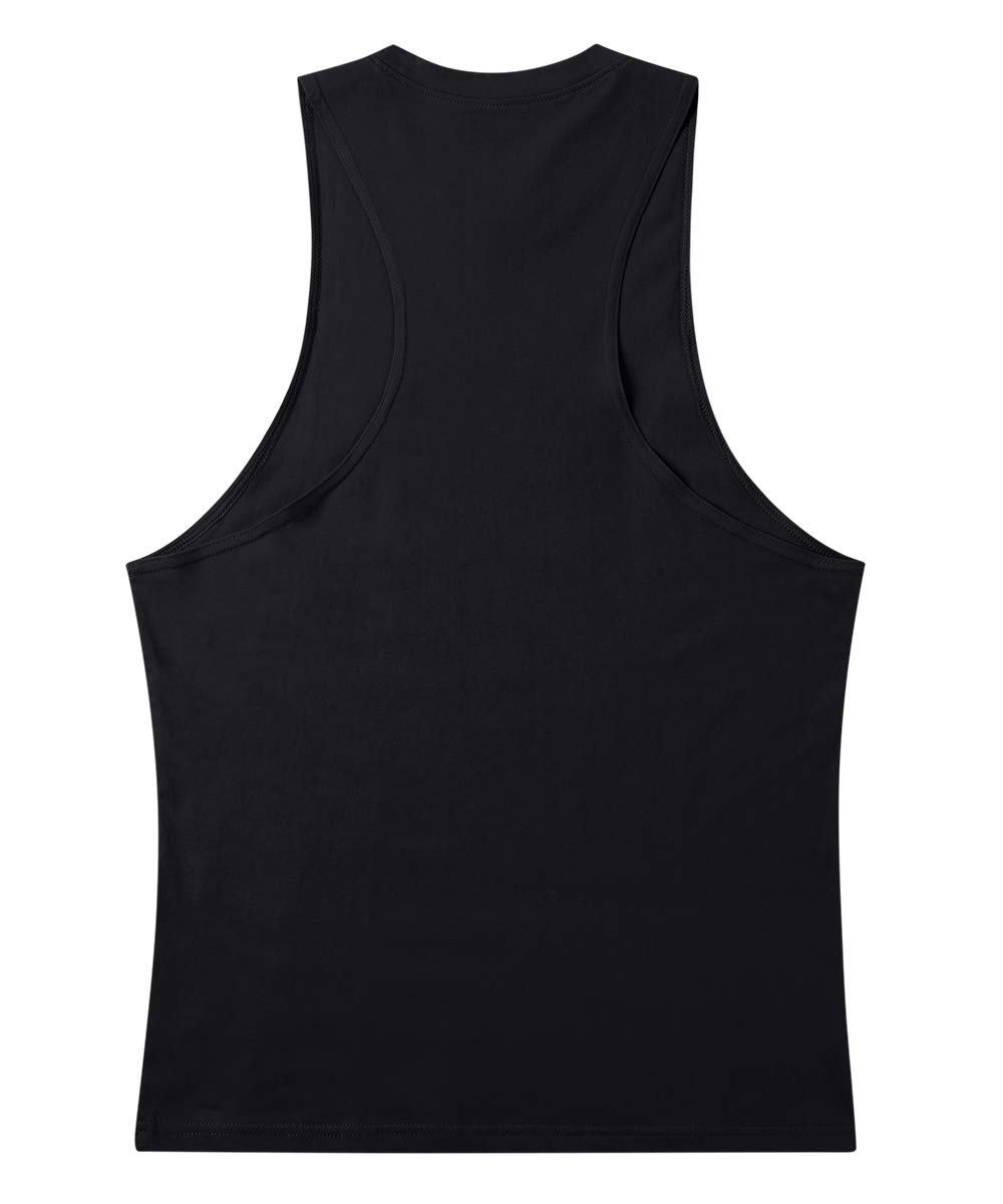 Men's Gym Tank Top - Breathable Cotton Workout Shirt for Bodybuilding & Weightlifting | Sleeveless Stringer Vest for Training, Fitness & Gym Sessions