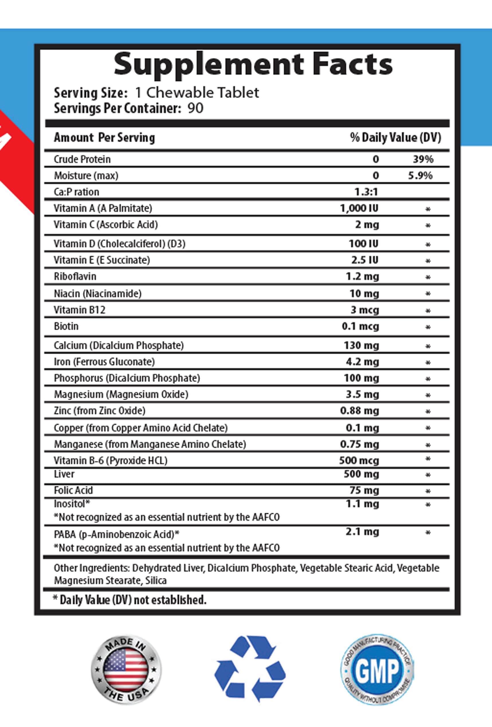 Premium Cat Wellness Vitamins & Mineral Supplement Chews with Vitamin B12 - 270 Tasty Treats (3 Bottles) for Immune Support & Healthy Coat - Perfect for Adult & Senior Cats at Home