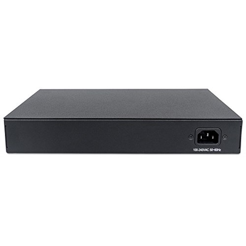 Intellinet 560924 24-Port 10/100 Mbps Desktop Ethernet Switch - Ideal for Home Office & Small Business Networking