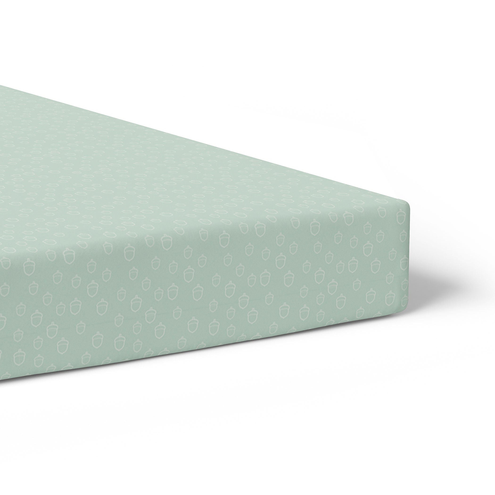 Nordic 2-Pack Jersey Cotton Fitted Sheets - Soft Breathable Crib Sheets for Baby (Avocado Green & Forest Green) - Perfect for Nursery, Daycare & Travel Cribs