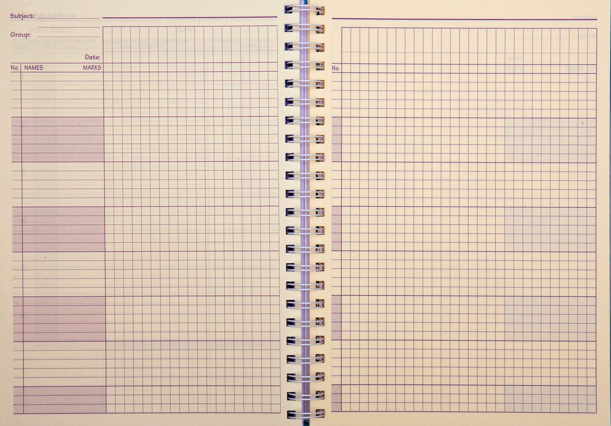 2025-2026 Teacher Planner A4 Size - 8 Period Lesson Plan Book with Monthly & Weekly Spreads - Blue Academic Organizer (TP1-B) for Classroom, Homeschool & Teacher Appreciation Gifts