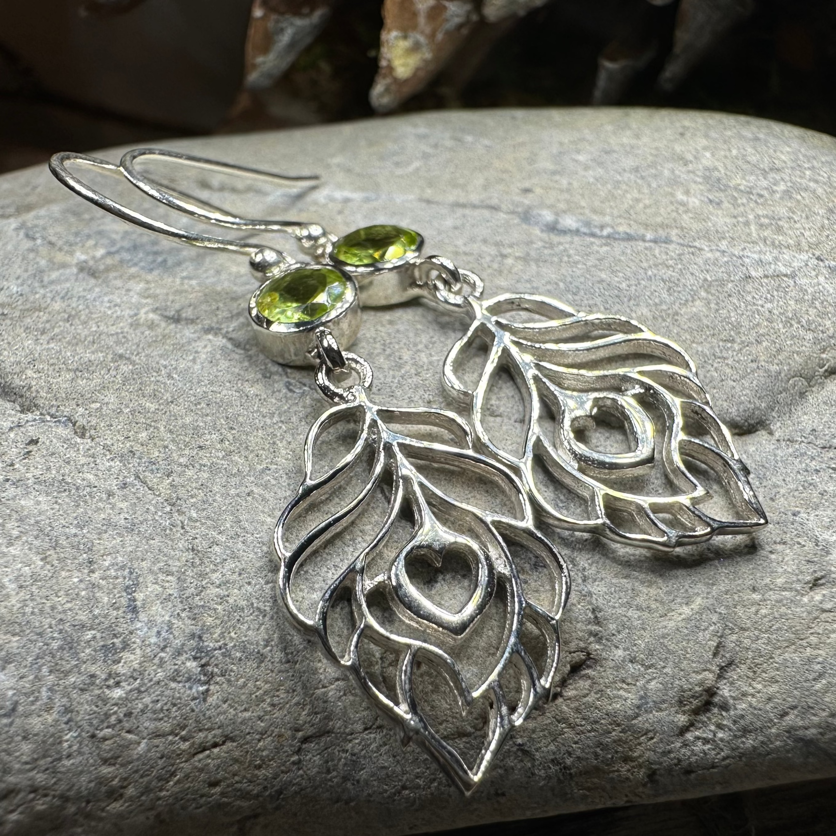 Feather Love Earrings - Lightweight Bohemian Dangle Earrings for Women, Handmade Jewelry Gift for Her | Perfect for Weddings, Parties & Everyday Wear