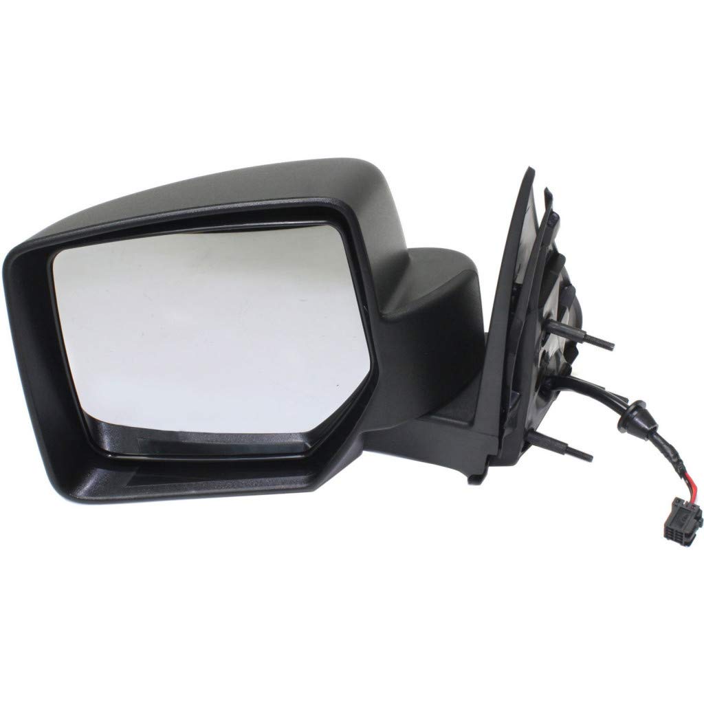2008-2012 Jeep Liberty Driver Side Power Door Mirror Replacement with 8 Holes/5 Pins - Compatible with CH1320371 & 615343530888 - Perfect for Off-Roading and Daily Commuting