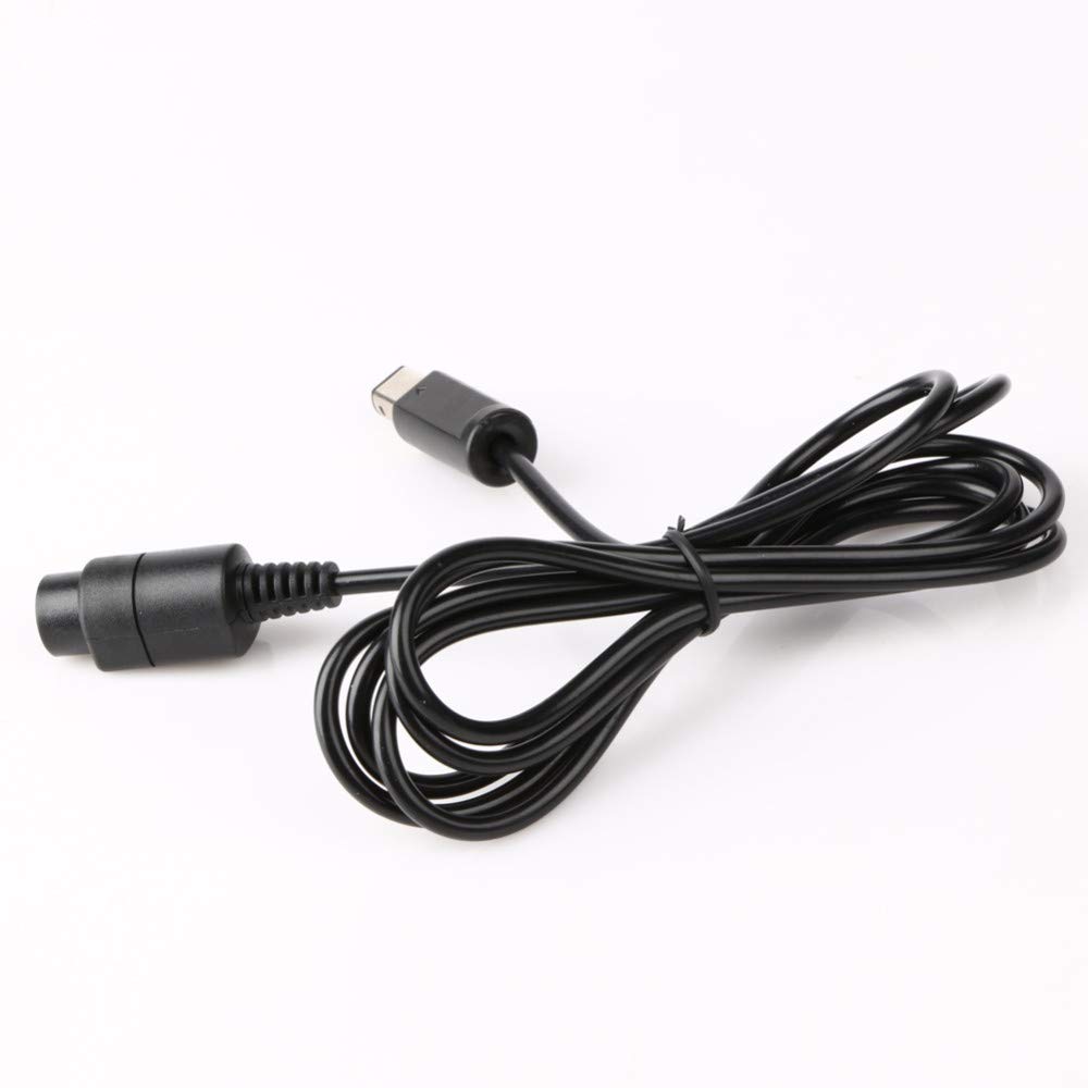 2-Pack Wiresmith Extension Cable for Nintendo Gamecube & Wii Controllers - Extra Long Cord for Comfortable Gaming Setup - Perfect for Multiplayer Gaming & Home Entertainment Systems