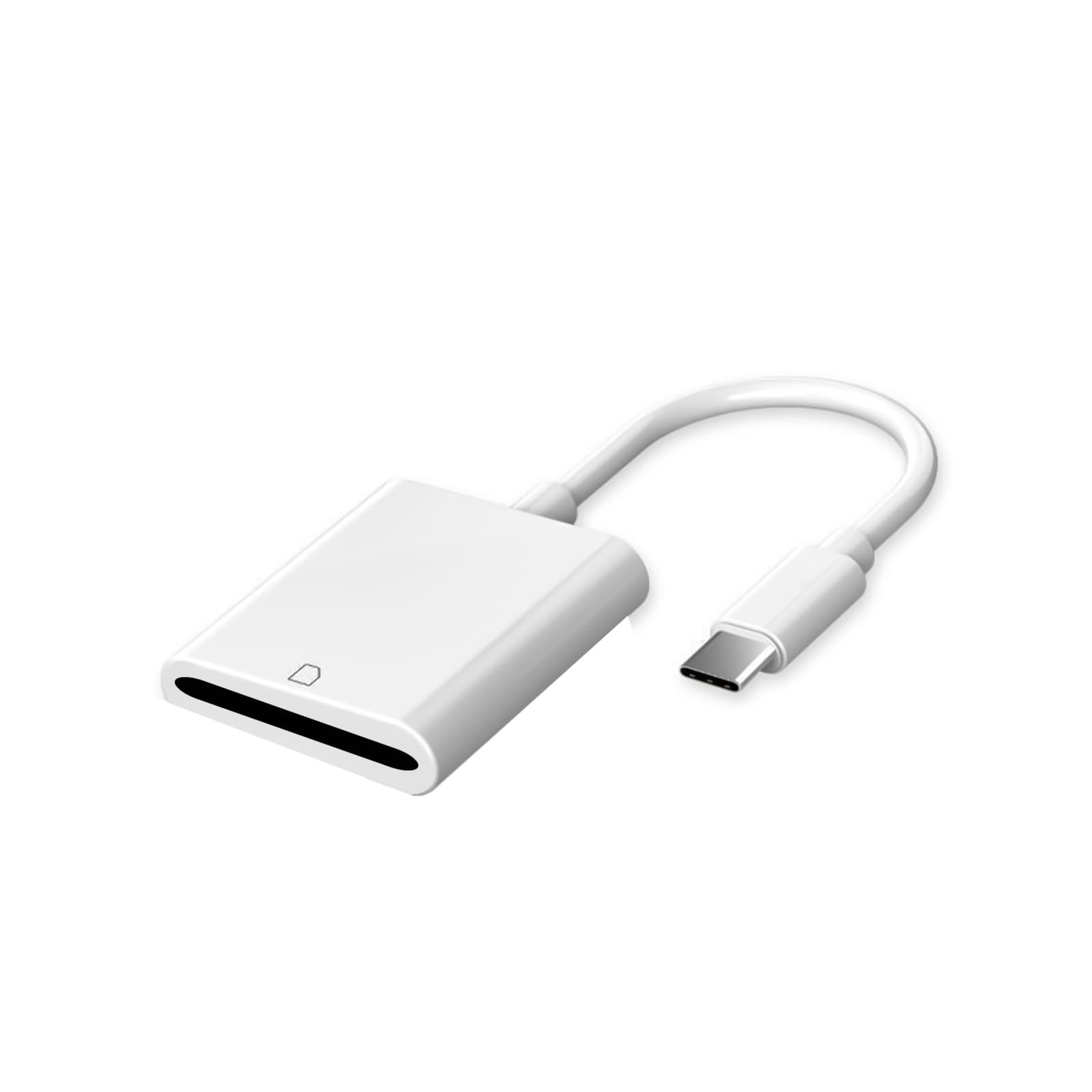 Fast USB Type C Memory Card Reader Adapter - SD/TF Card Reader for Laptops, Phones & Tablets | High-Speed Data Transfer Converter Cable | Perfect for Photography, Video Editing & File Backup