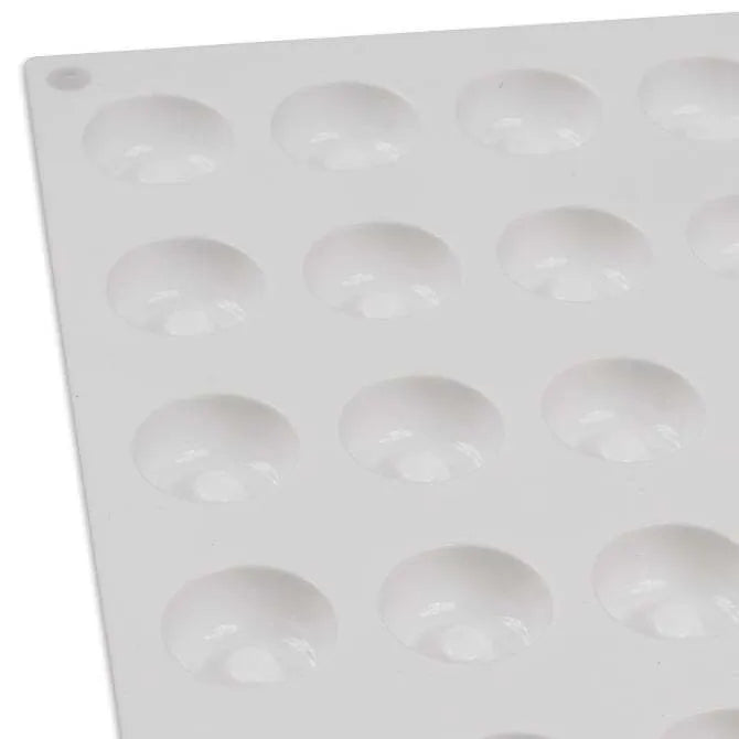 Micro Flex Savarin 35 Forms - Premium Silicone Baking Molds for Cakes, Desserts & Pastries - Perfect for Home Baking, Party Treats & Professional Chefs