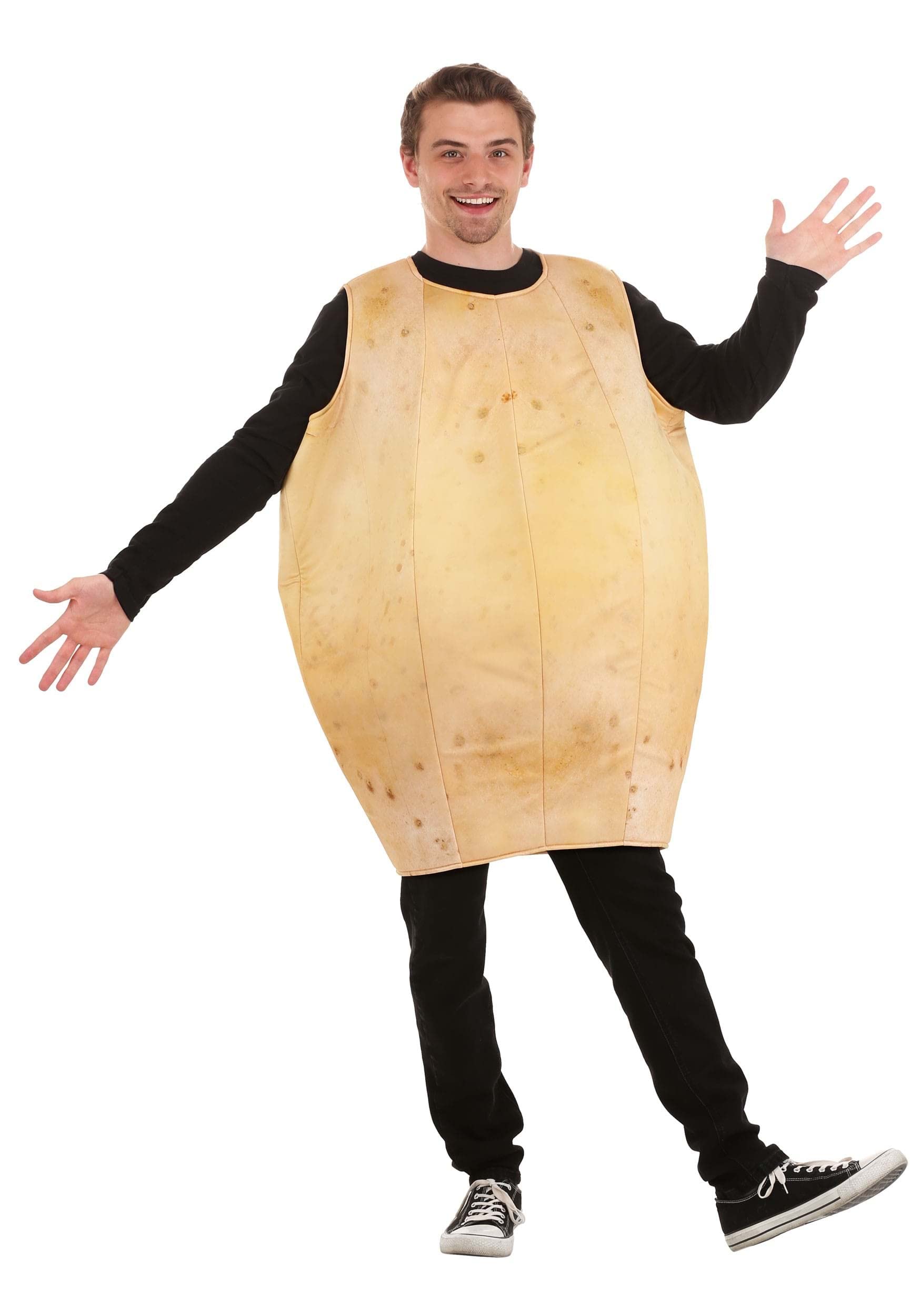 Funny Adult Potato Costume for Halloween, Cosplay & Parties - Comfortable & Hilarious Outfit for Men & Women