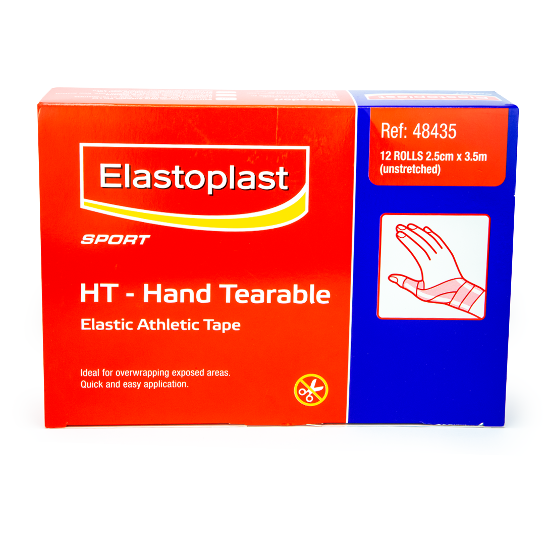 Elastoplast Sport Hand Tearable Adhesive Bandages - Waterproof & Flexible First Aid Tape for Active Lifestyles - Ideal for Sports, Gym, Hiking & Outdoor Activities