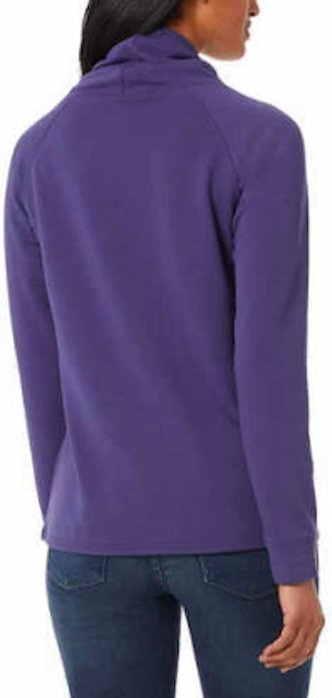 32 Degrees Women's Funnel Neck Long Sleeve Thermal Top - Soft & Warm Base Layer for Winter, Layering, Yoga & Casual Wear