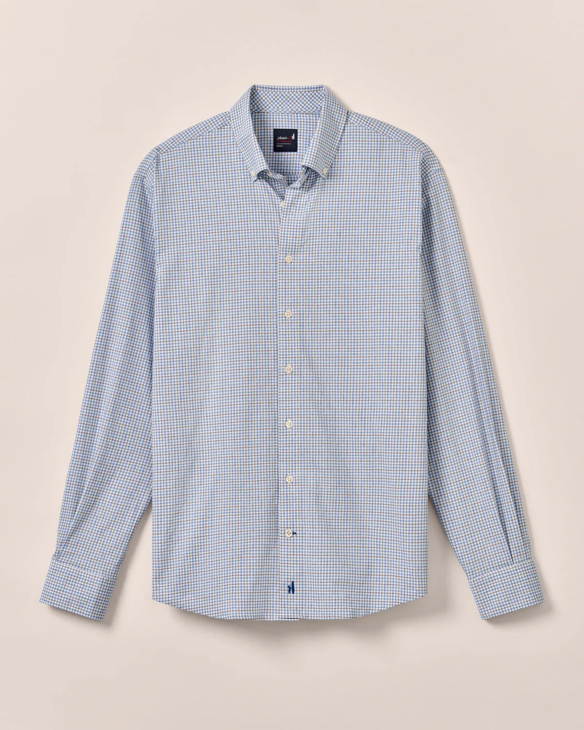 Johnnie-O Performance Long Sleeve Button Down Shirt for Men - Comfortable & Stylish Casual Wear for Golf, Office & Outdoor Activities
