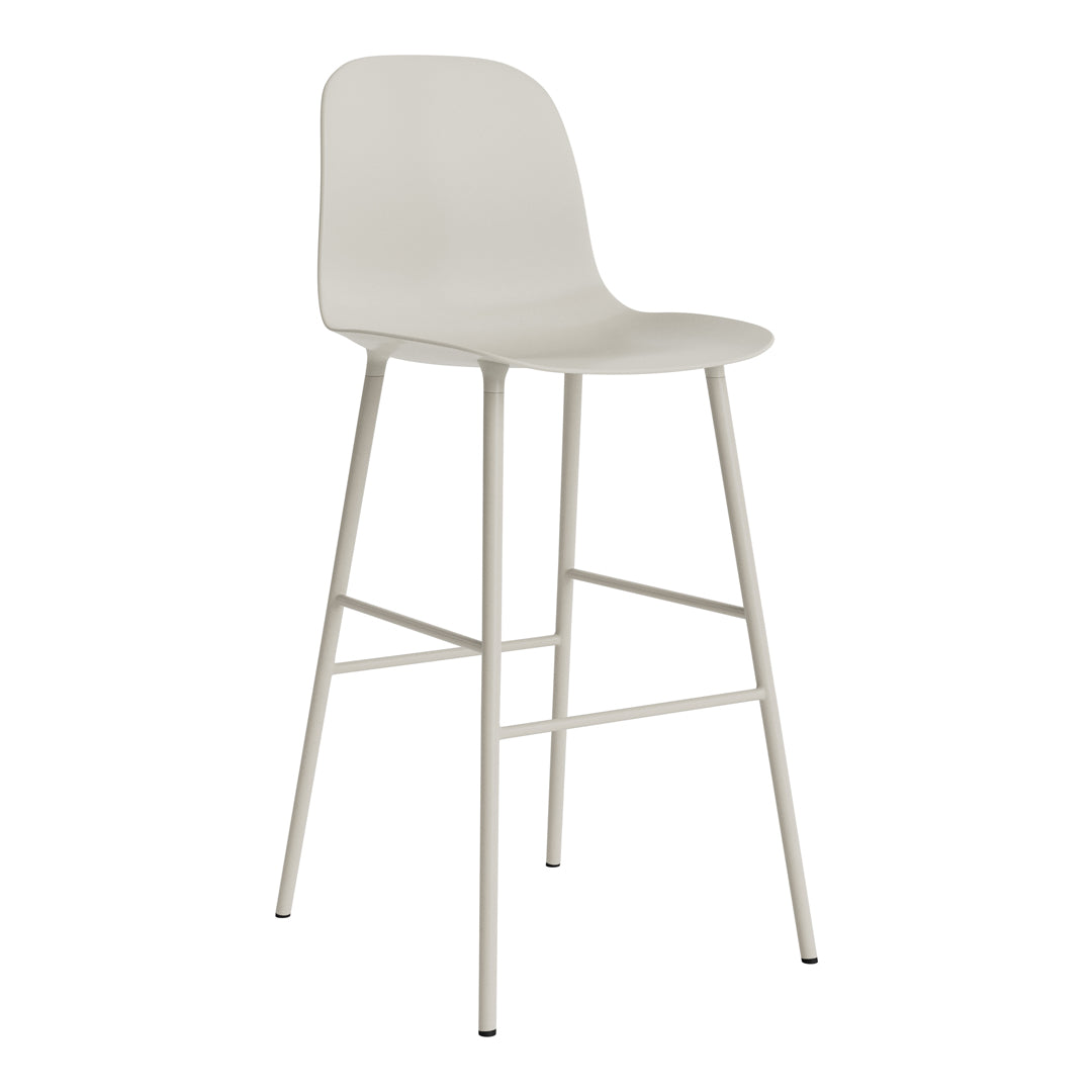 Simon Legald Form Bar Chair by Normann Copenhagen - Modern Scandinavian Bar Stool for Kitchen, Dining & Home Decor