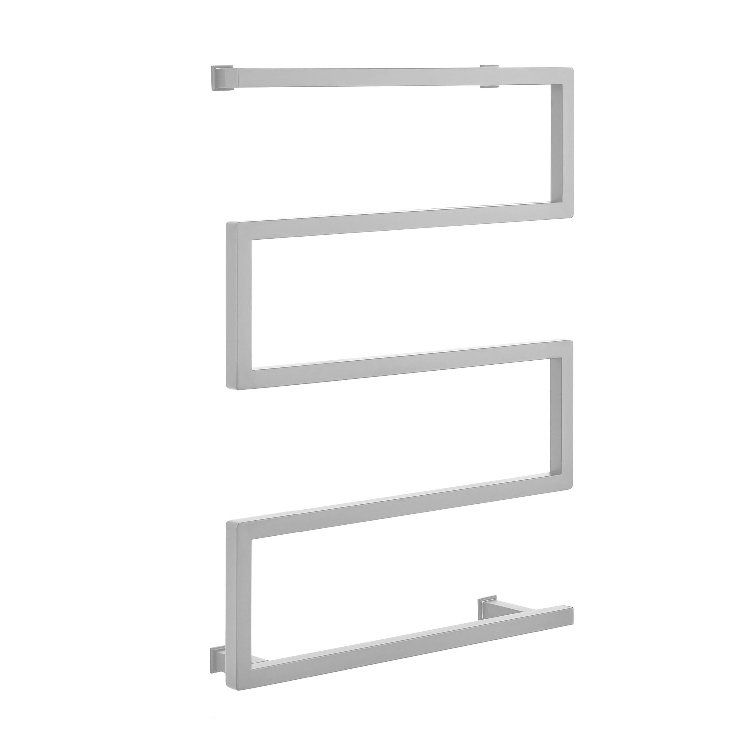 Swiss Madison Voltaire 5-Bar Electric Towel Warmer - Chrome Heated Towel Rack for Bathroom - Perfect for Spa, Luxury Hotels & Modern Home Bathrooms