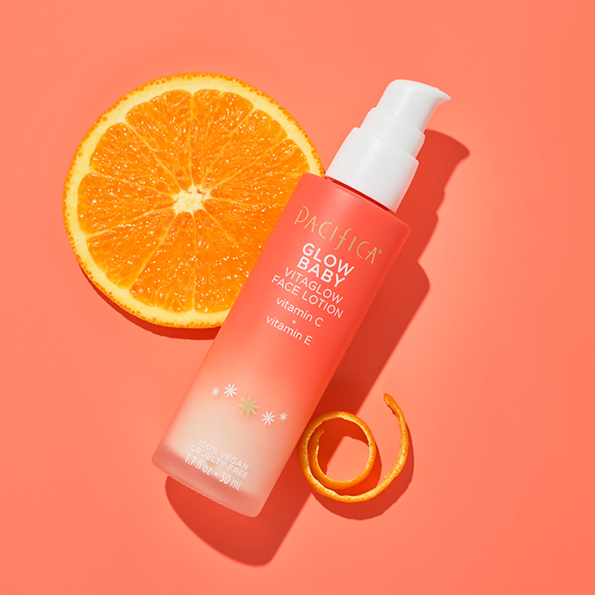 Pacifica Beauty Glow Baby Super Lit SPF 30 Tinted Moisturizer - Broad Spectrum Mineral Sunscreen with Zinc Oxide for UVA/UVB Protection - Vegan Face Lotion for Daily Skincare - 1.7 fl oz (1 Count) | Perfect for Beach Days, Outdoor Activities & Everyday Sun Protection