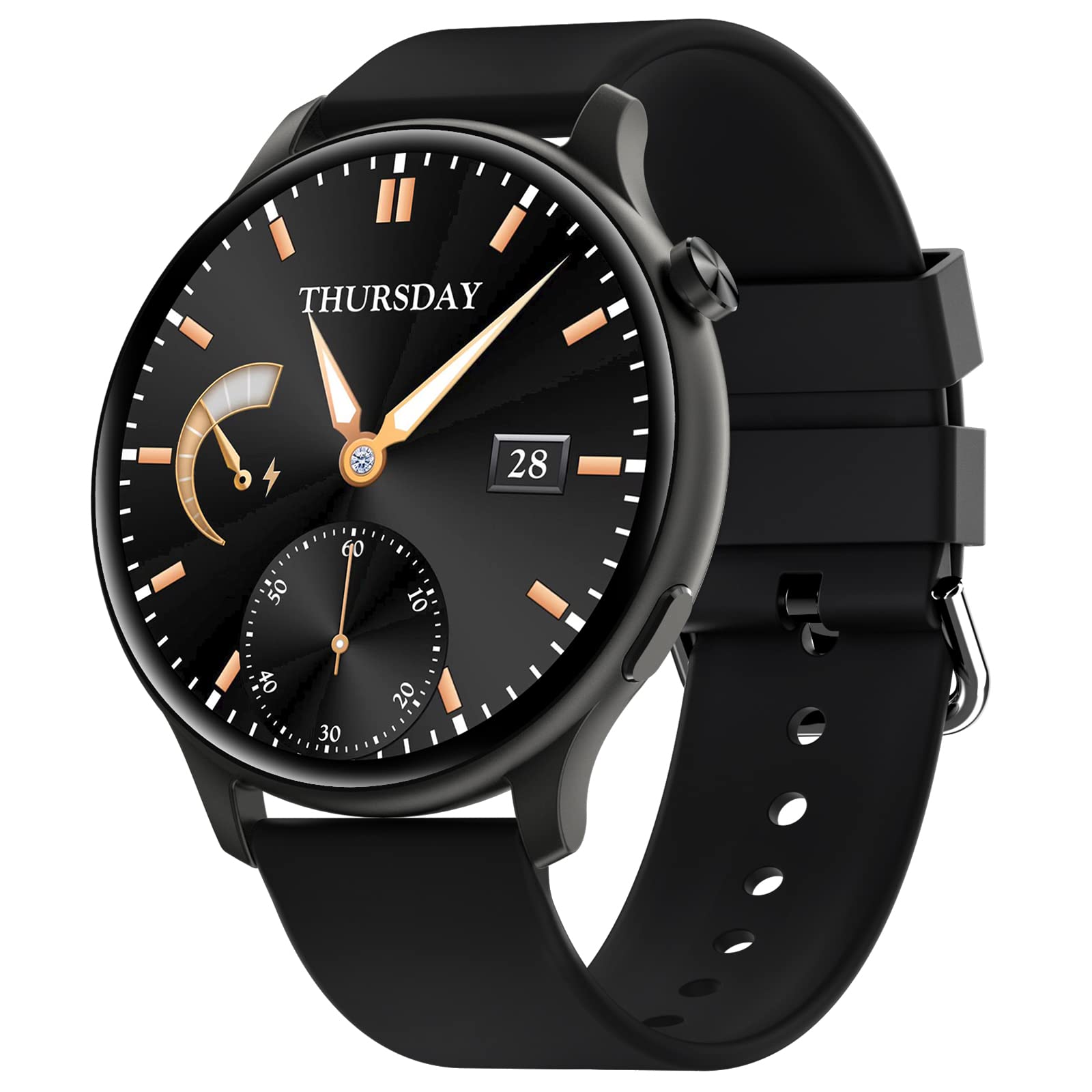 FAYON Smart Watch for Women Men - Fitness Tracker, Call & Message Notifications for Android iOS - Perfect for Workouts & Daily Use