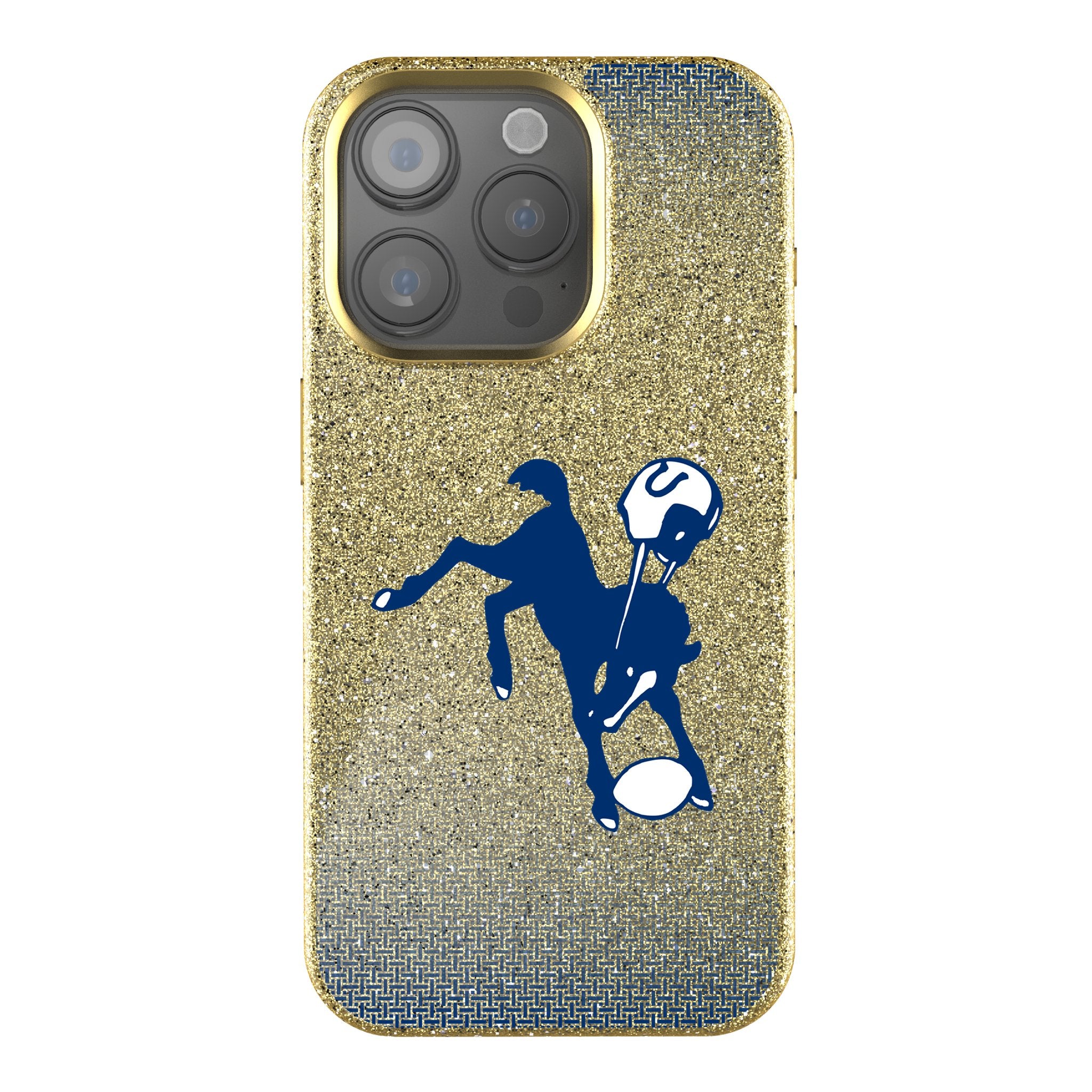 Vintage Baltimore Colts 1946 Historic Collection Linen Bling Phone Case for iPhone - Perfect for NFL Fans & Retro Sports Enthusiasts