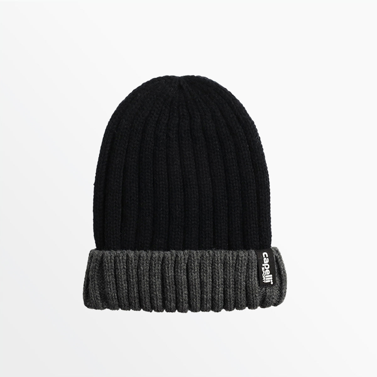 Youth Rib Two-Tone Cuff Beanie - Soft & Warm Winter Hat for Boys & Girls - Perfect for Outdoor Activities, Sports & Cold Weather Fashion