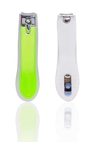 Premium KAVIN Nail Clipper Set - Stainless Steel Fingernail & Toenail Clippers for Kids & Adults (2-Pack, Random Colors) - Perfect for Travel, Home & Salon Use