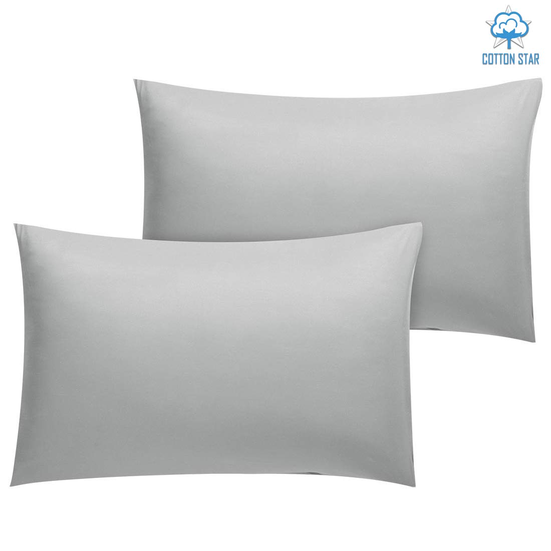 Premium 100% Organic Cotton 600 Thread Count Pillowcases - Queen Size 20