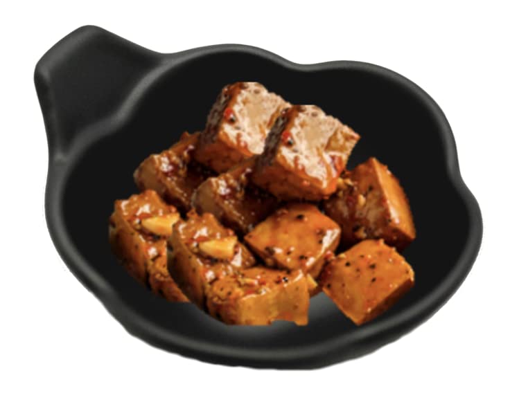 Lucky Star 40-Pack Black Melamine Soy Sauce Bowls – 4.5