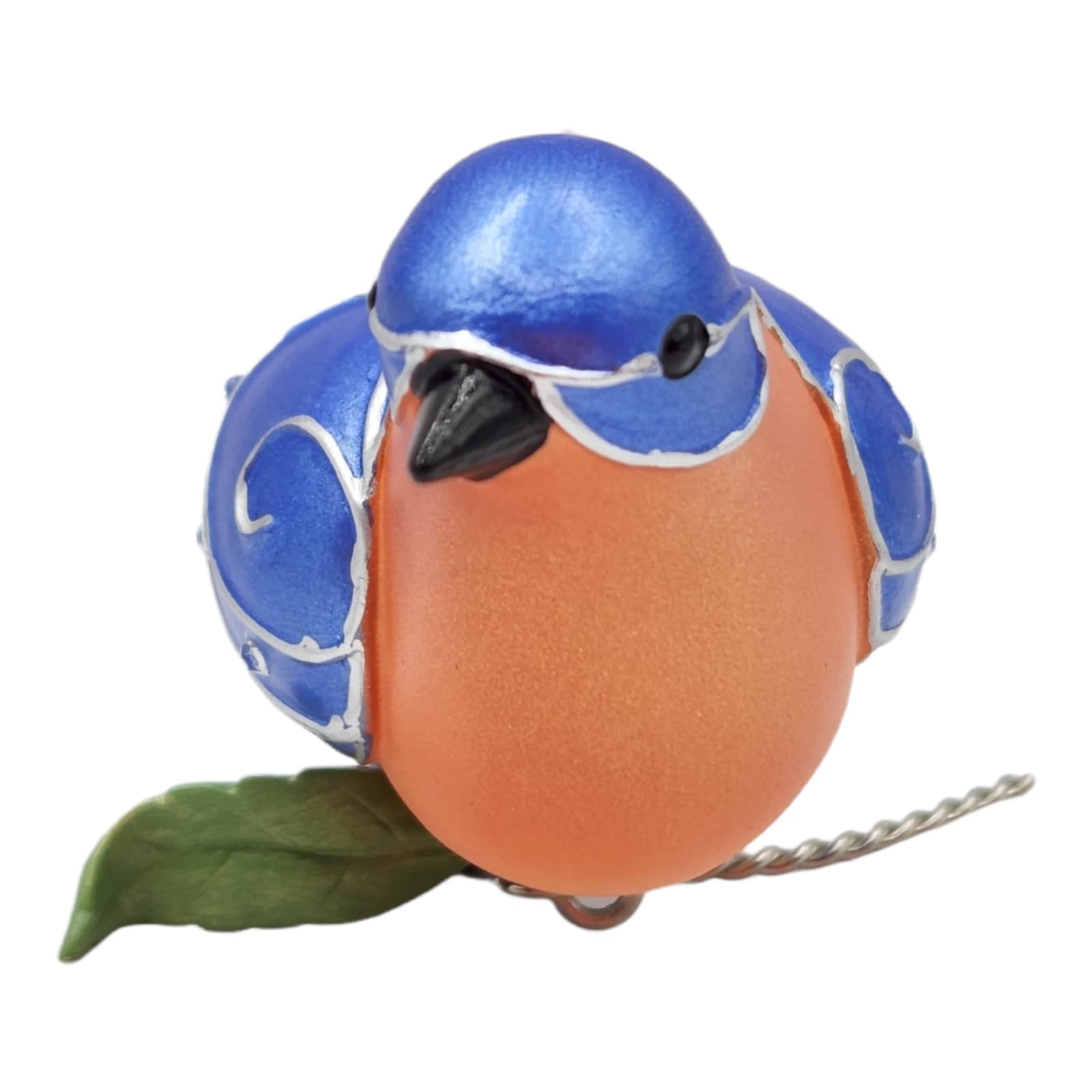 Hallmark 2010 Eastern Bluebird Ornament #6 - Beauty of the Birds Series Collectible Figurine | Perfect for Christmas Tree Decor, Gift for Bird Lovers & Holiday Home Decoration