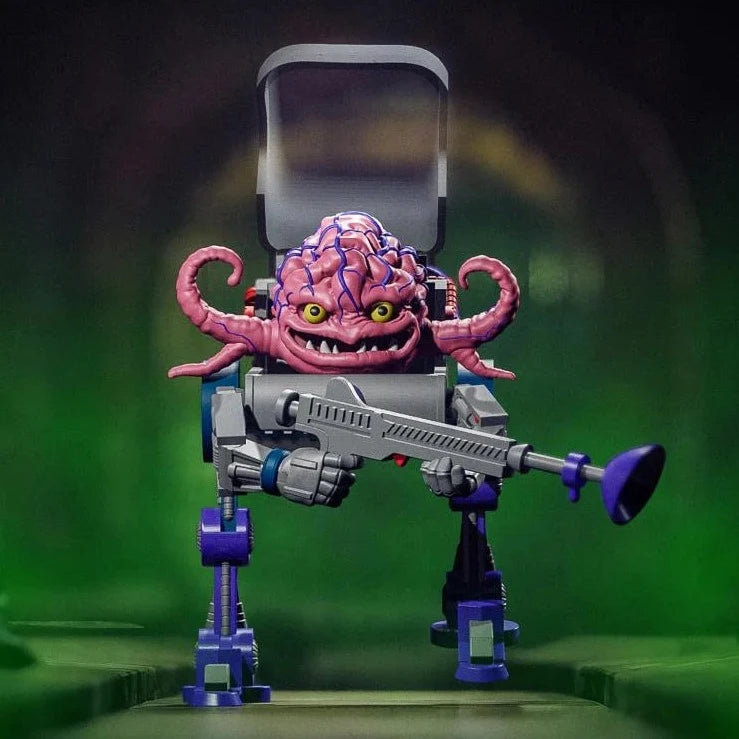Teenage Mutant Ninja Turtles ULTIMATES! Krang Action Figure - Collectible TMNT Villain Toy for Kids & Adults - Perfect for Display, Play & Nostalgic Gift Giving