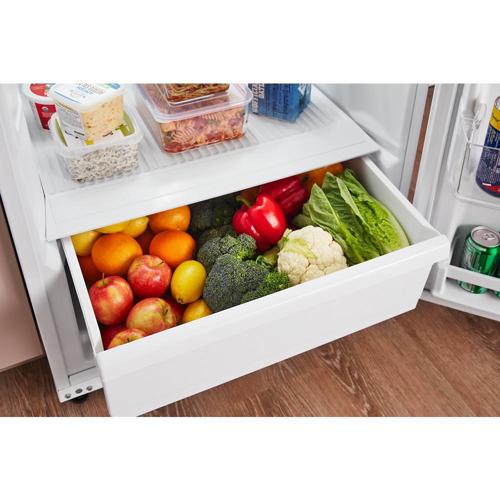 Amana ARTX3028PB 16.4 Cu. Ft. Top Freezer Refrigerator - Energy Efficient Stainless Steel Appliance for Kitchen, Home & Office Use